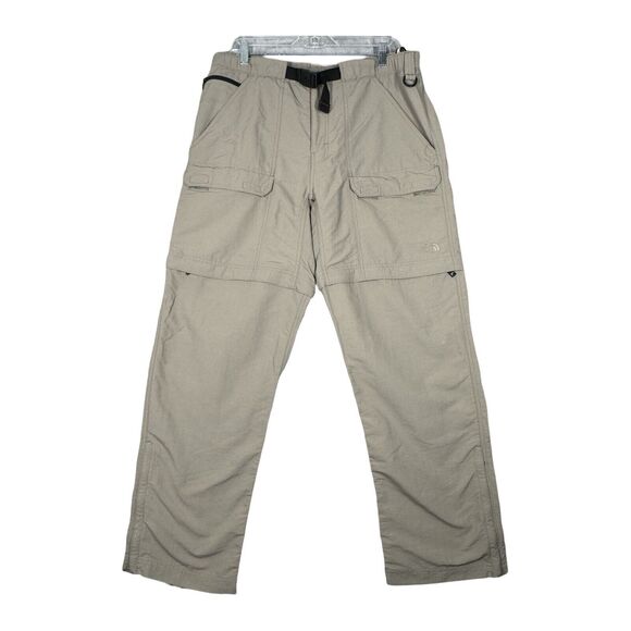 The‎ North Face Pants Mens Large Tan Convertible Sportswear Neutral Outdoors - Picture 1 of 12